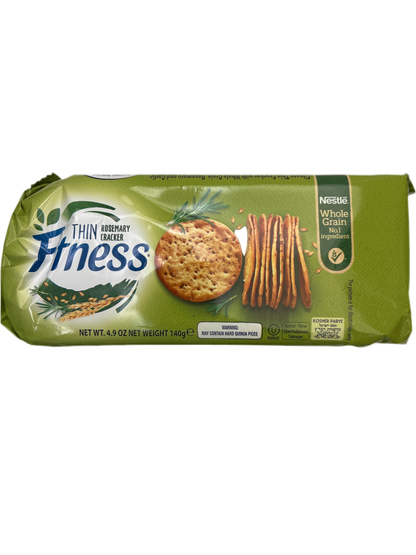 Fitness thin rosemary crackers