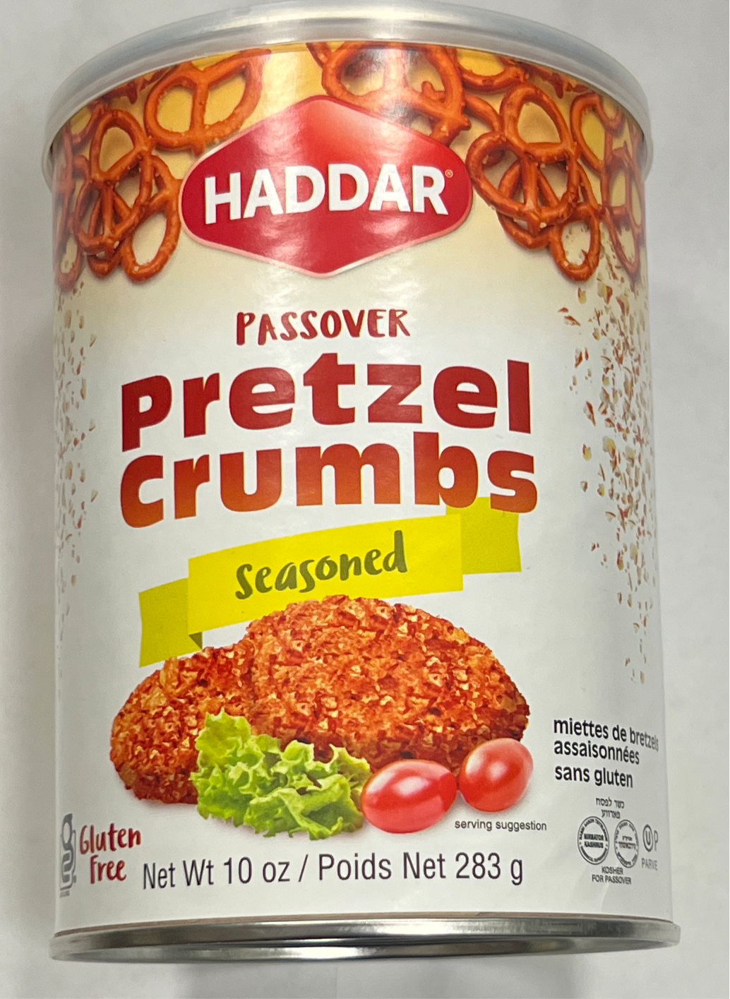 Haddar seasoned pretzel crumbs