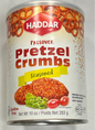 Haddar seasoned pretzel crumbs