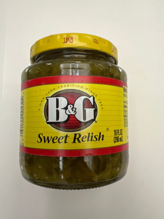 B and G sweet relish