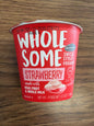Norman’s wholesome strawberry. Real strawberry and whole milk yogurt 5.3oz