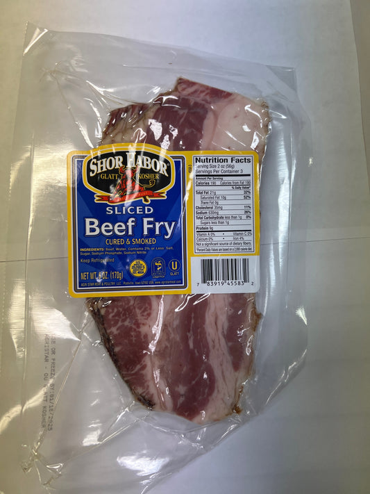 Shor habor sliced beef fry