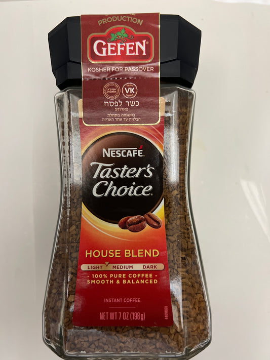Gefen Nescafé tasters choice house blend