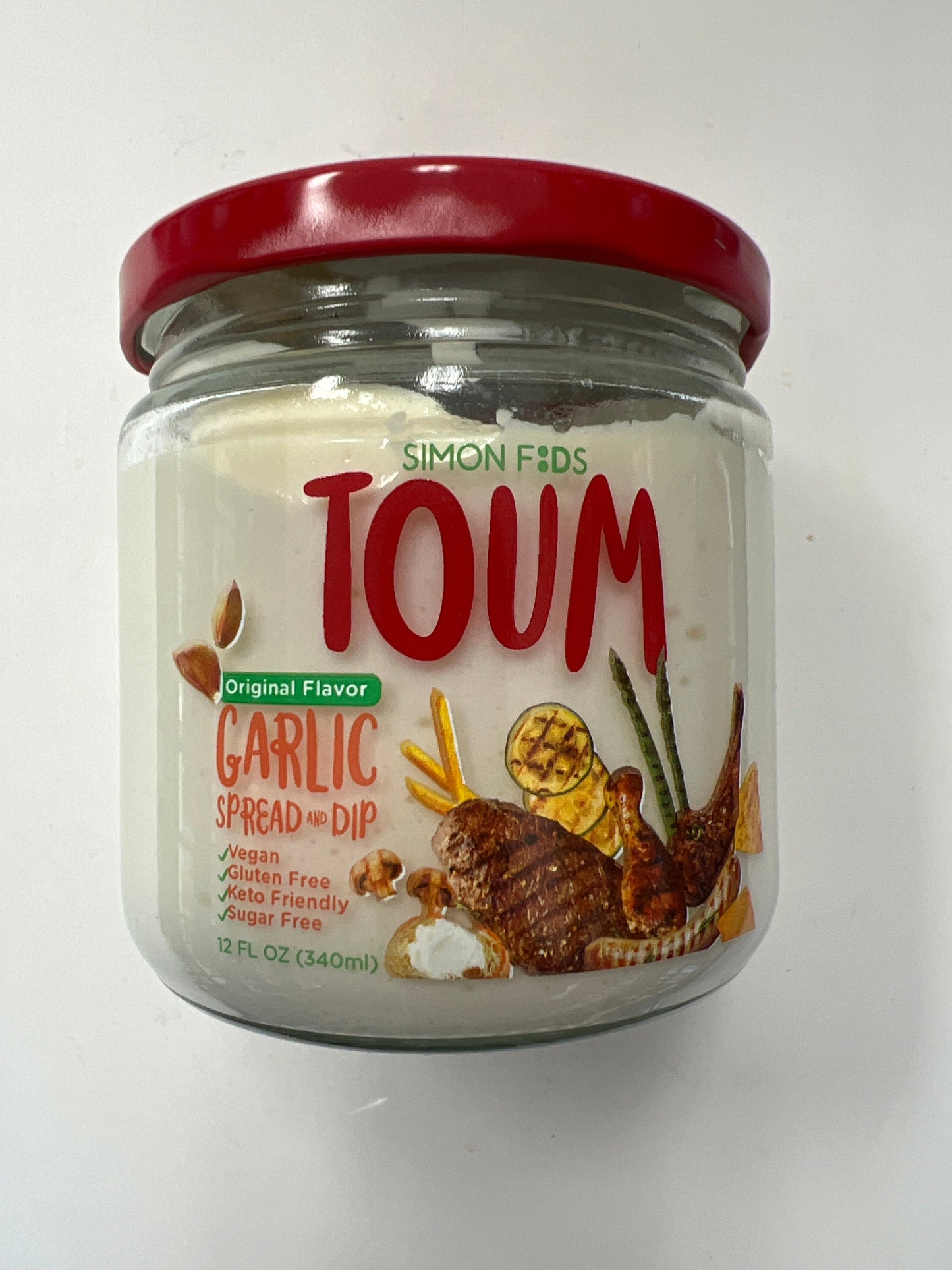 Simon fids toum garlic spread and dip