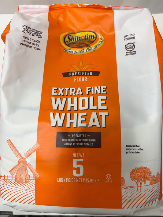 Shibolim extra fine white whole wheat 5lbs