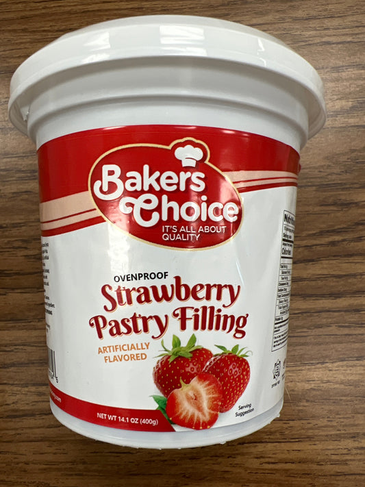 Baker’s choice strawberry pastry filling