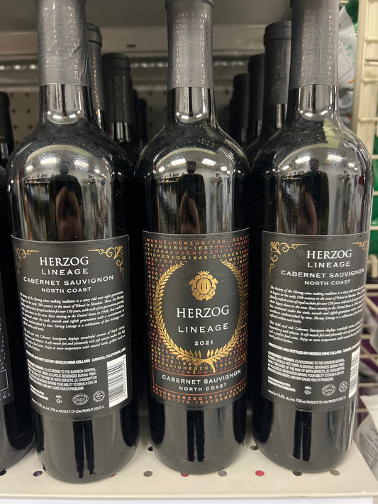 Herzog Cabernet Sauvignon Lineage Mevushal