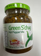 Taamti green schug. Hot pepper mix