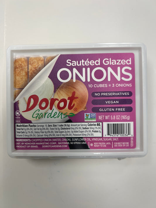 Dorot sautéed glazed onions gluten free
