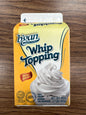 KFP. Bgan whip topping non dairy. Parve