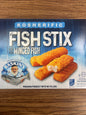 Kosherific fish sticks made from minced fish