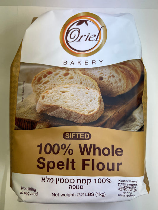 Oriel sifted 100% whole spelt flour