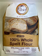 Oriel sifted 100% whole spelt flour