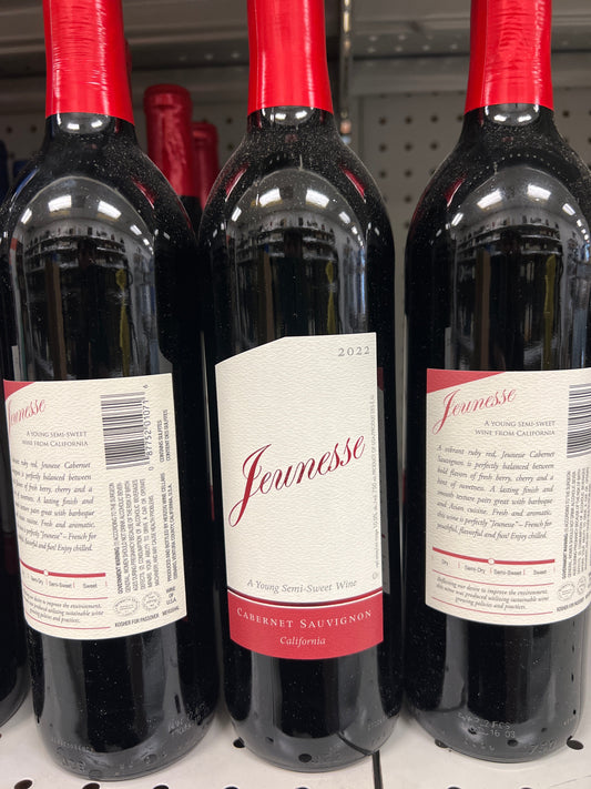 Jeunesse Cabernet Sauvignon California Mevushal