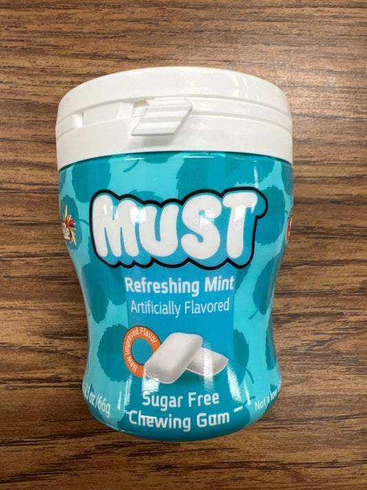 Elite must gum. Refreshing mint. Sugar free