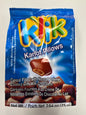 Klik kariot pillows. Cereal filled with nougat crème coated with milk chocolate