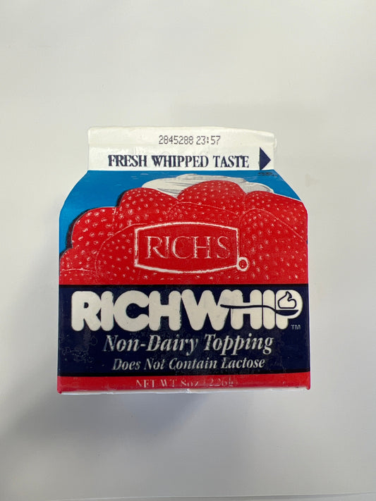 Riches whip non dairy topping
