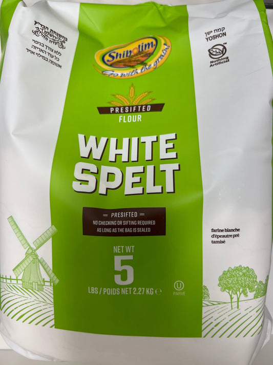Shibolim presifted white spelt flour