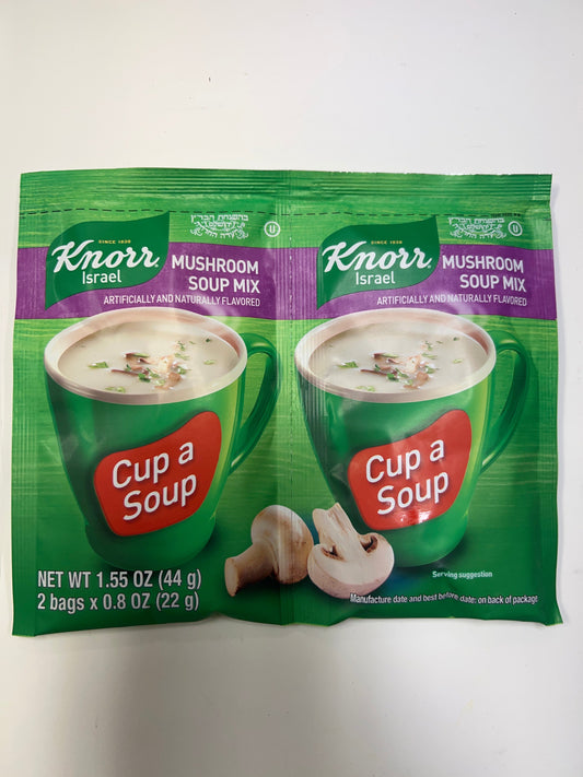 Knorr Israel mushroom soup mix cup a soup