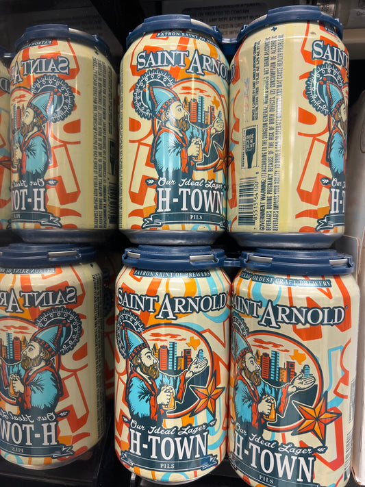Saint Arnold H-town 12oz 6pk beer cans