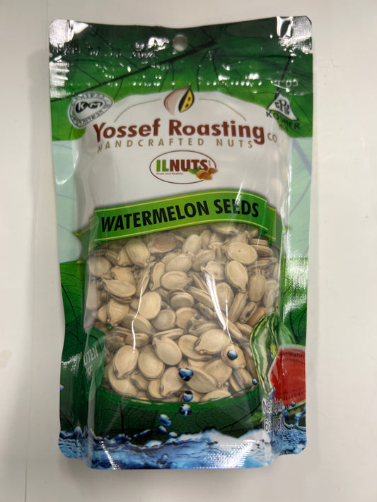 Yossef roasting watermelon seeds