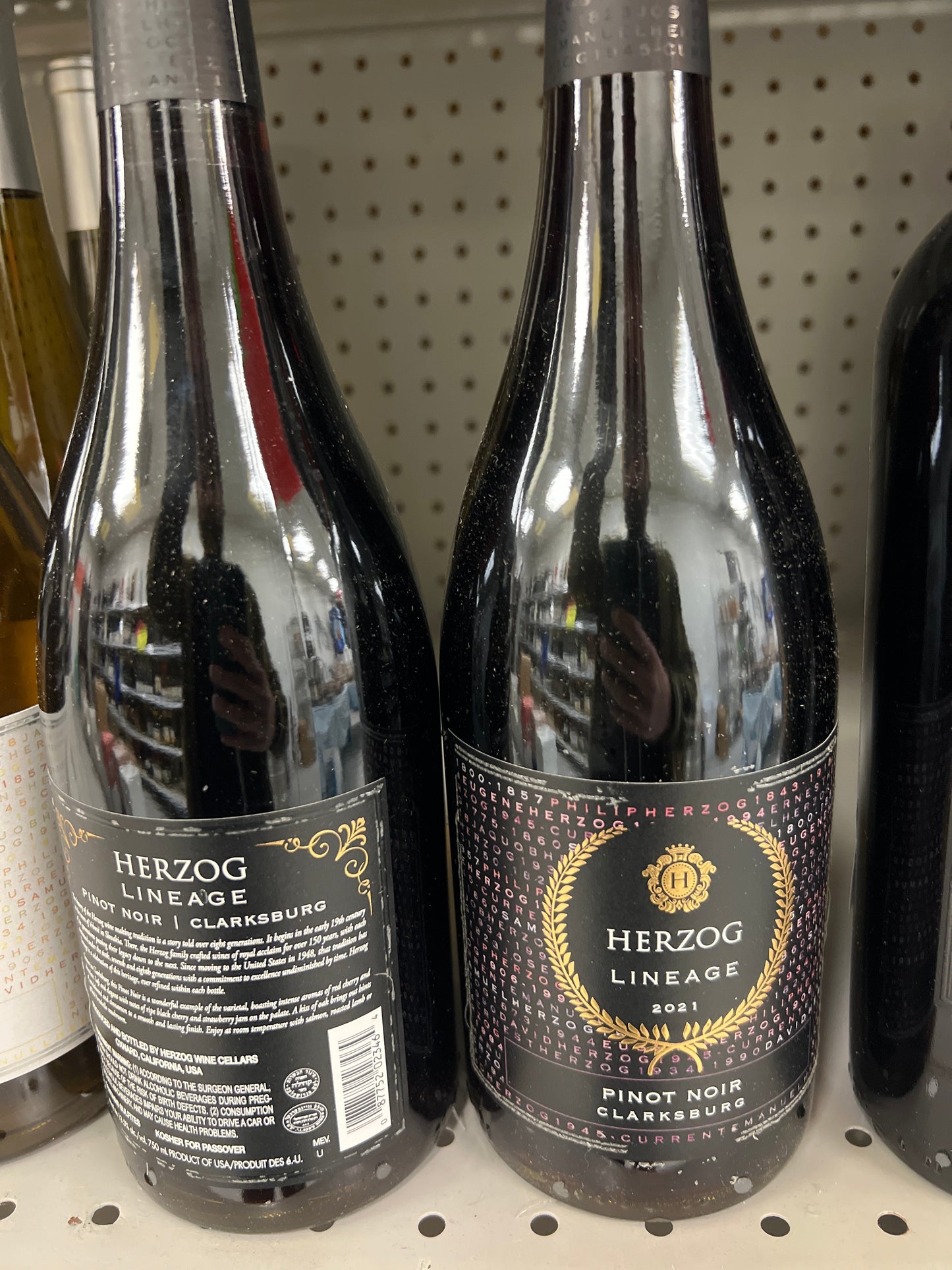Herzog Pinot Noir Lineage Clarksburg Mevushal