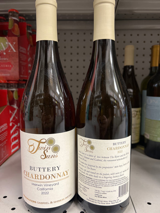 Twin Suns Buttery Chardonnay Mevushal
