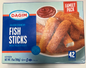 Dagim golden crunchy fish sticks whole pollock fillets family pack 42ct