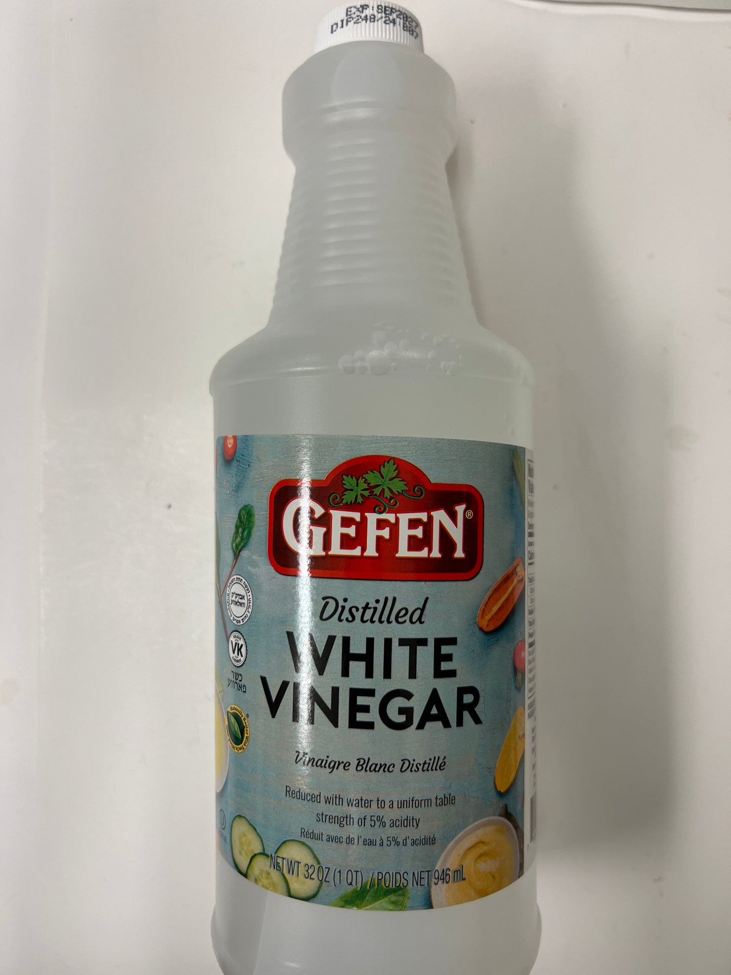 Gefen distilled white vinegar