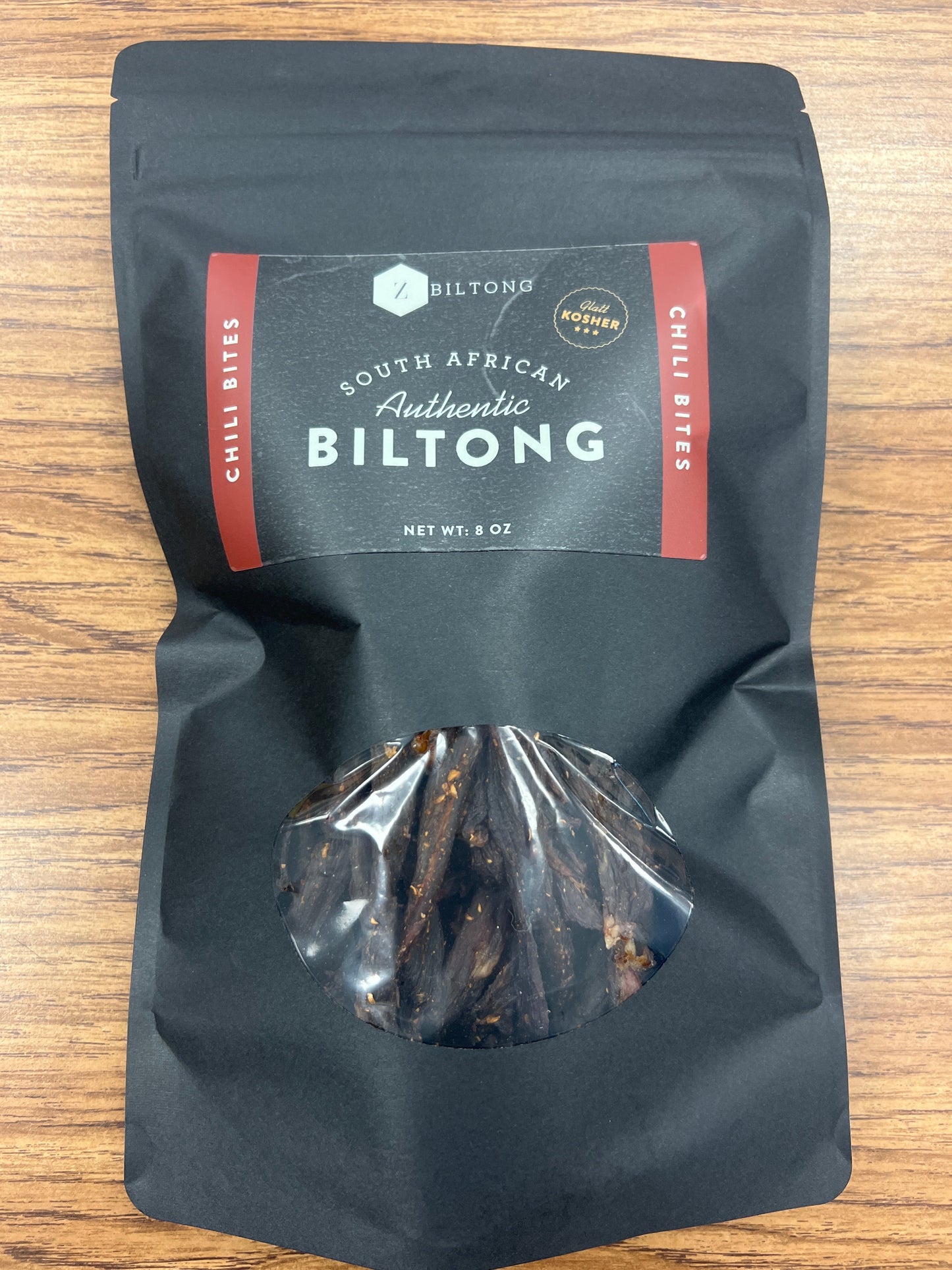ZBiltong South African authentic biltong 8oz chili bites