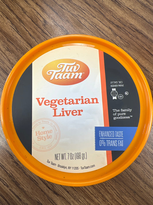 Tuv taam vegetarian liver 7oz KFP