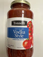 Tonnelli vodka style marinara sauce