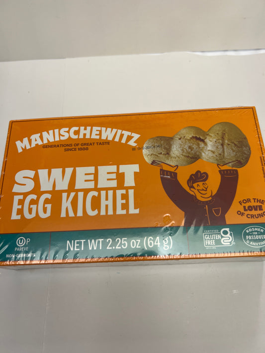 Manischewitz sweet egg kichel gluten free