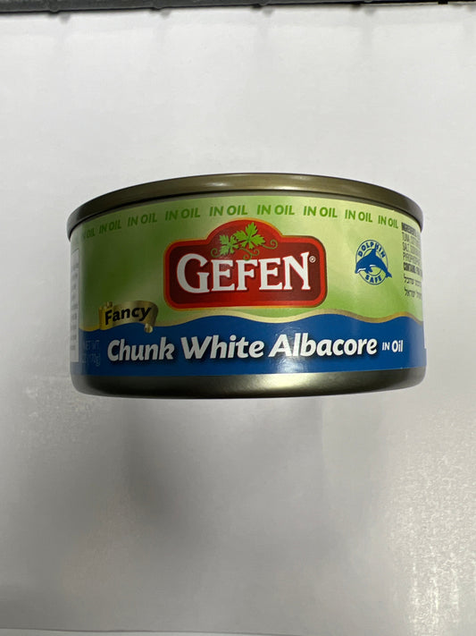 Gefen chunk white albacore tuna in oil