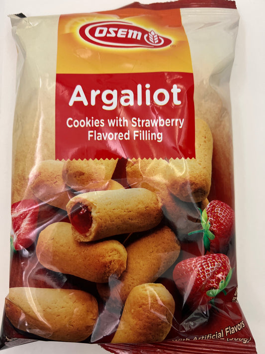 Osem argaliot cookies with strawberry flavored filling