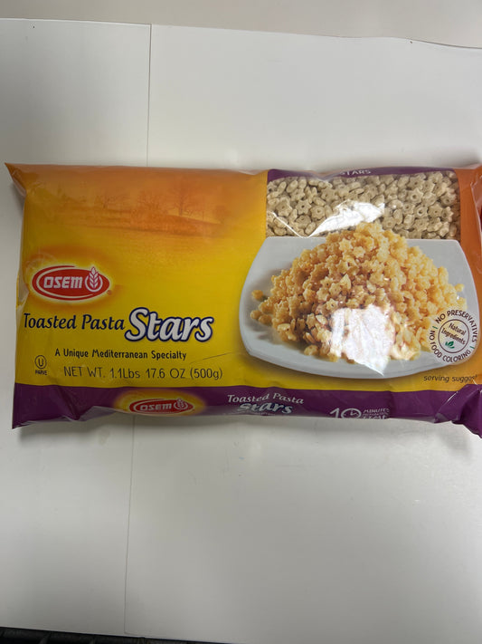 Osem toasted pasta stars 1.1lbs