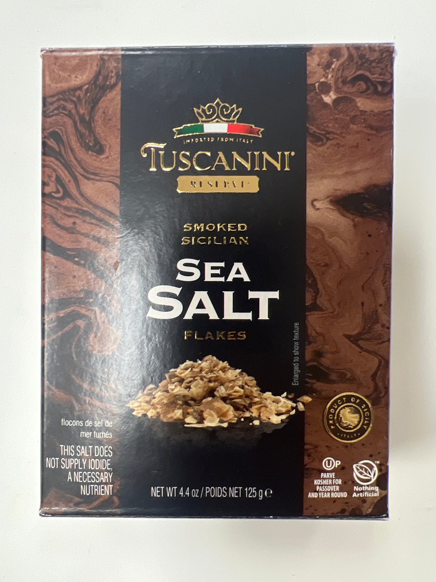 Tuscanini smoked Sicilian sea salt flakes