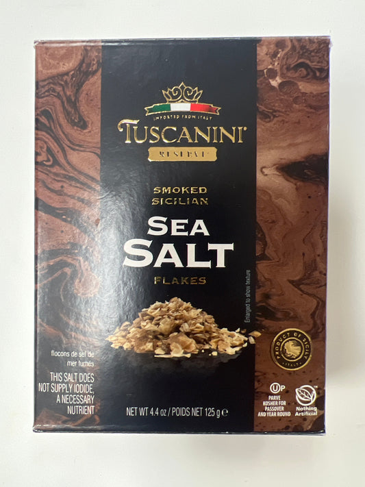 Tuscanini smoked Sicilian sea salt flakes