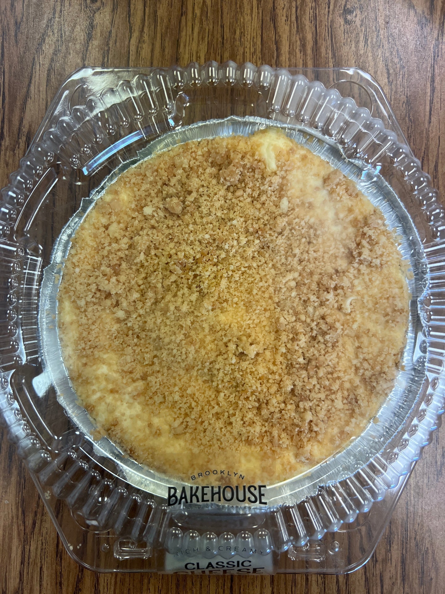 Brooklyn Bakehouse. Classic cheesecake 7”