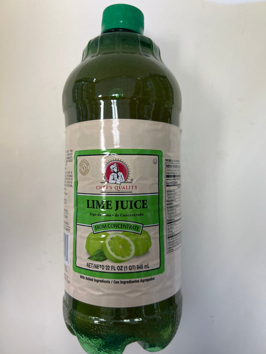 Chef’s quality lime juice
