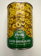 Prilli sliced green olives