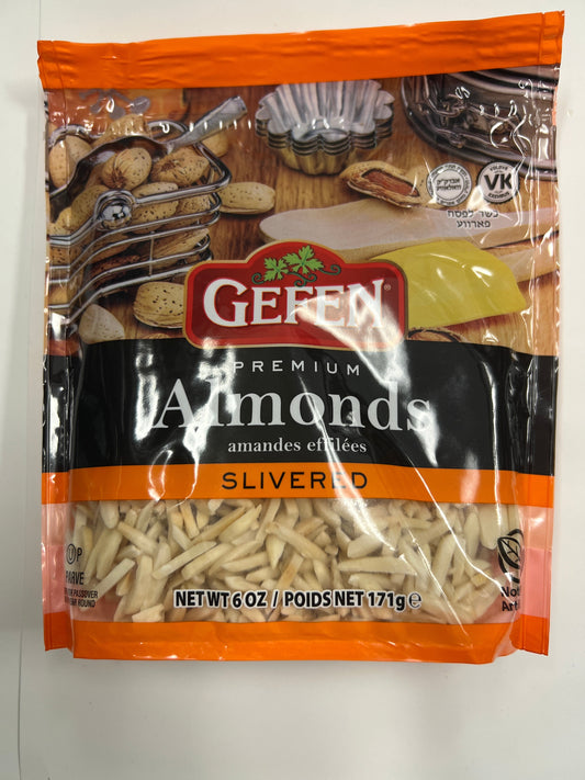 Gefen premium slivered almonds