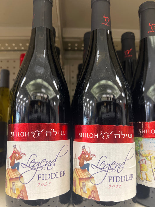 Shiloh Red Wine Legend Fiddler Judean Hills 2021 Mevushal