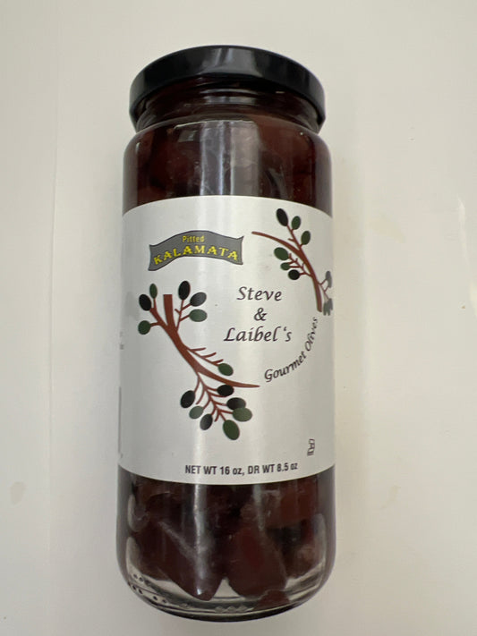 Steve and Laibel’s gourmet olives pitted kalamata