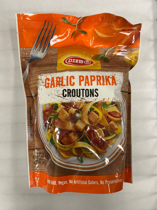 Osem garlic paprika croutons