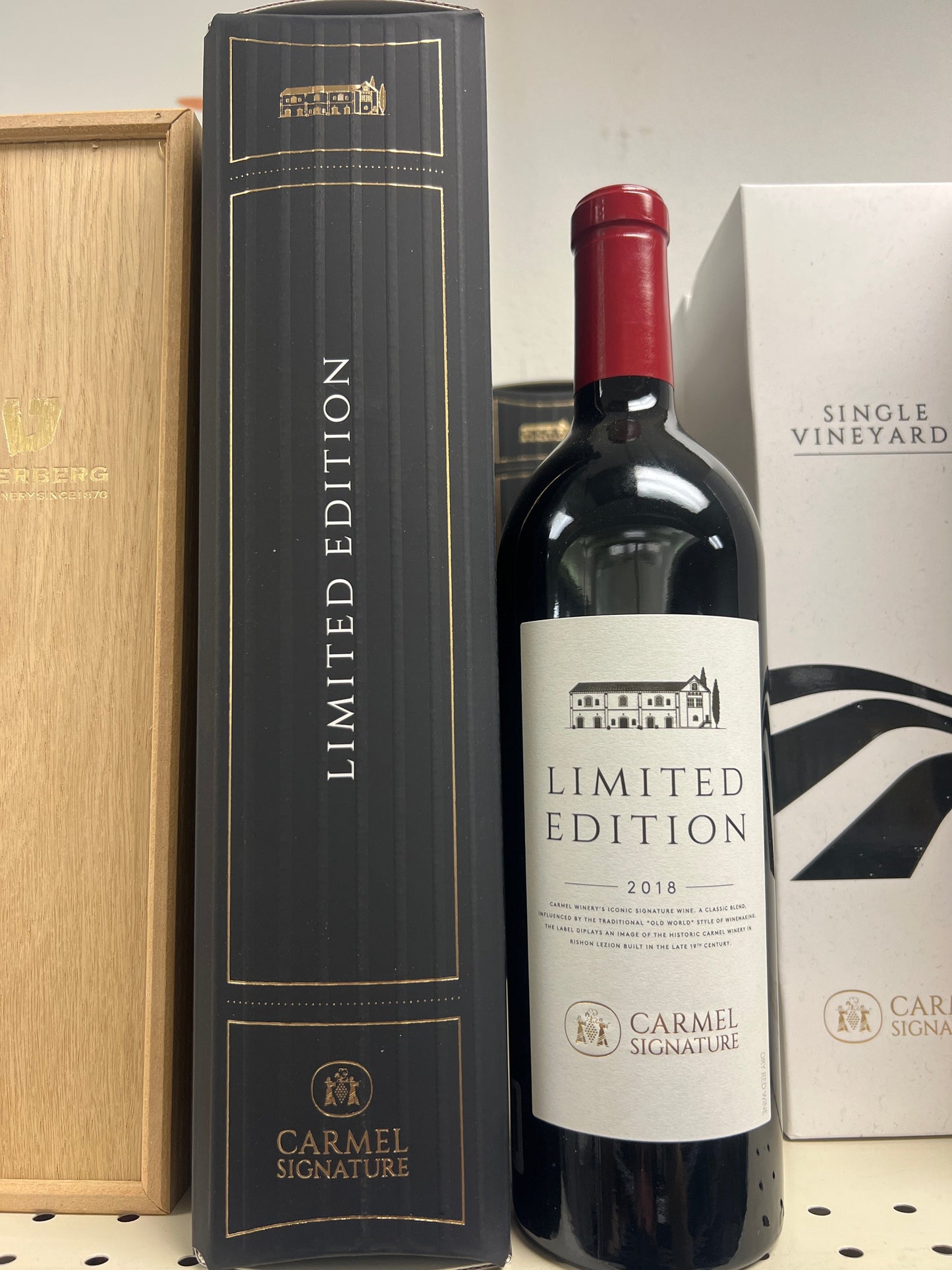 Carmel Winery Limited Edition Judean Hills 2018 NOT Mevushal