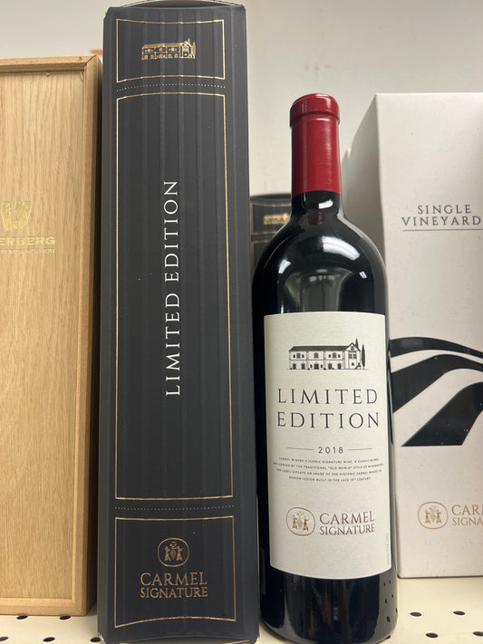 Carmel Winery Limited Edition Judean Hills 2018 NOT Mevushal