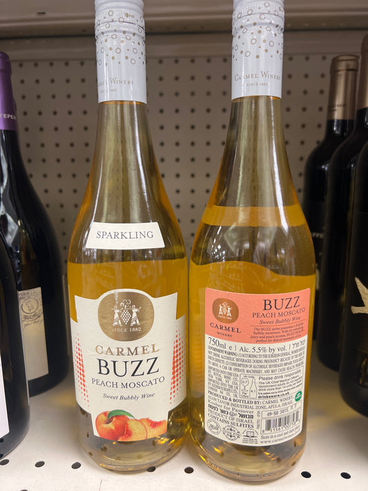 Carmel Winery Peach Moscato Israel Mevushal