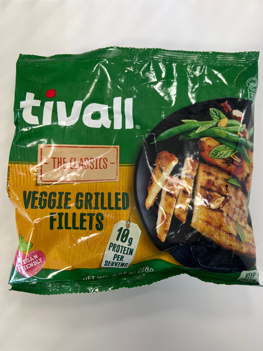 Tivall veggie grilled fillets 9.87oz vegan