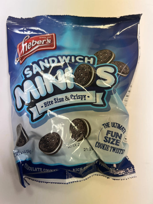 Liebers chocolate sandwich minios 2oz